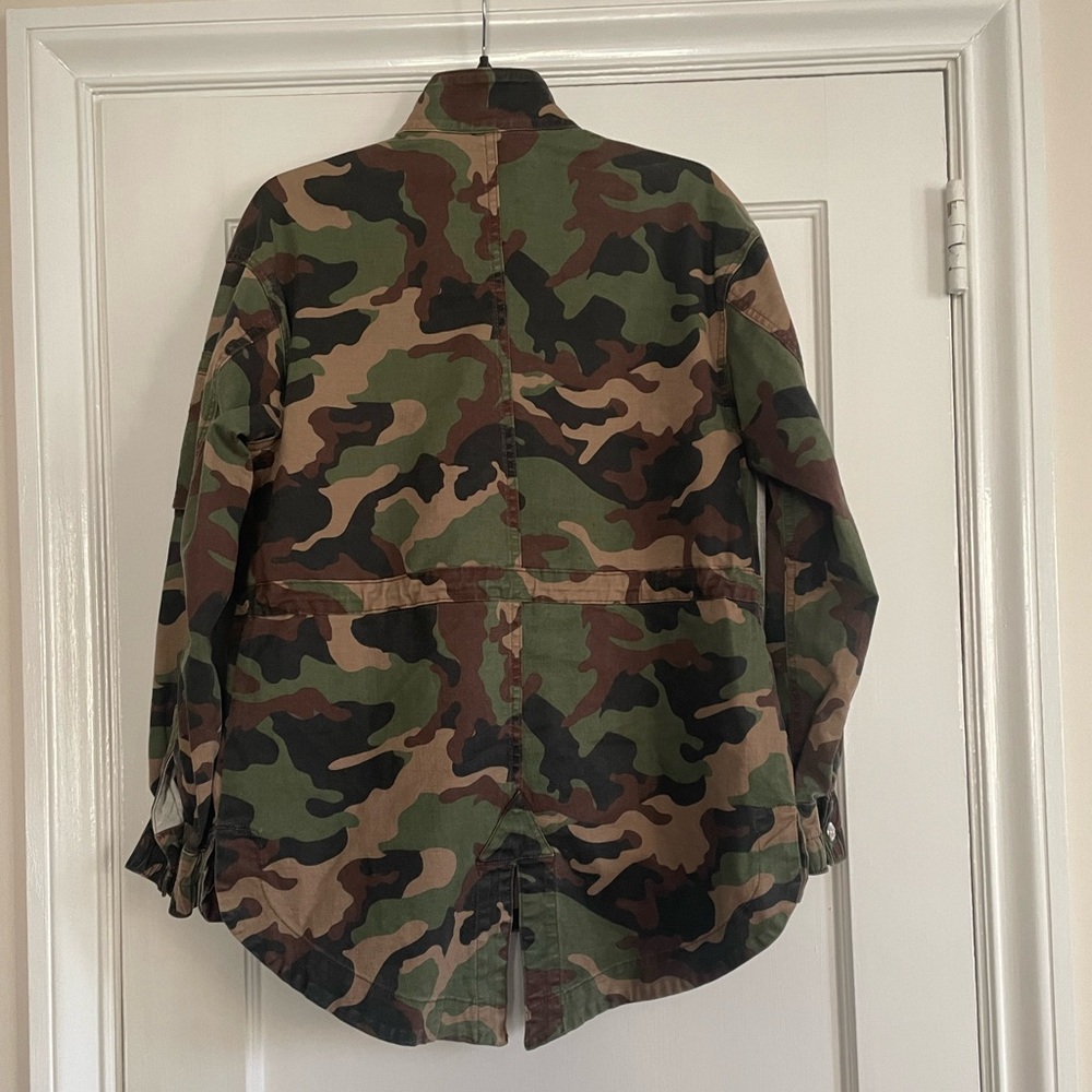 Veronica Beard Sumner Camo anorak, XS, NWOT - Picture 8 of 11